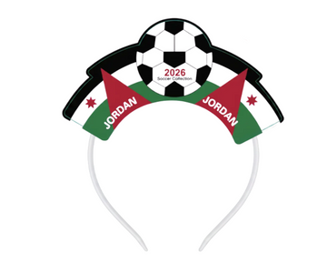 Jordan Flag Soccer Headband – Viva Jordan Edition