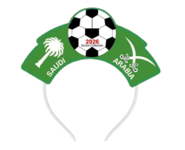 Saudi Arabia Flag Soccer Headband – Viva Saudi Arabia Edition