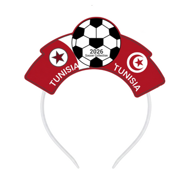 Tunisia Flag Soccer Headband – Viva Tunisia Edition