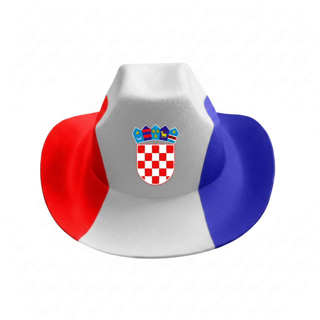 Croatia Cowboy Hat – Viva Croatia Edition