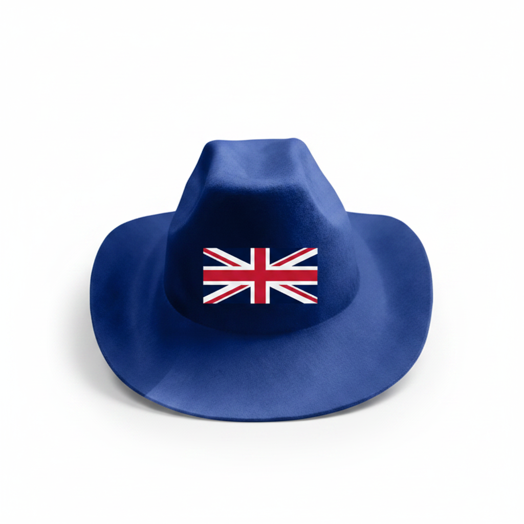 England Flag Cowboy Hat – Viva England Edition