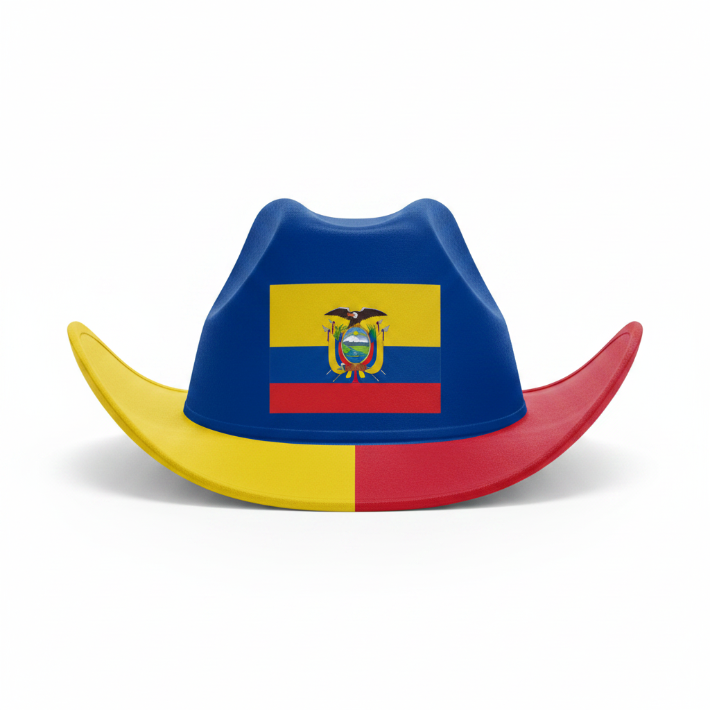 Ecuador Cowboy Hat – Viva Ecuador Edition