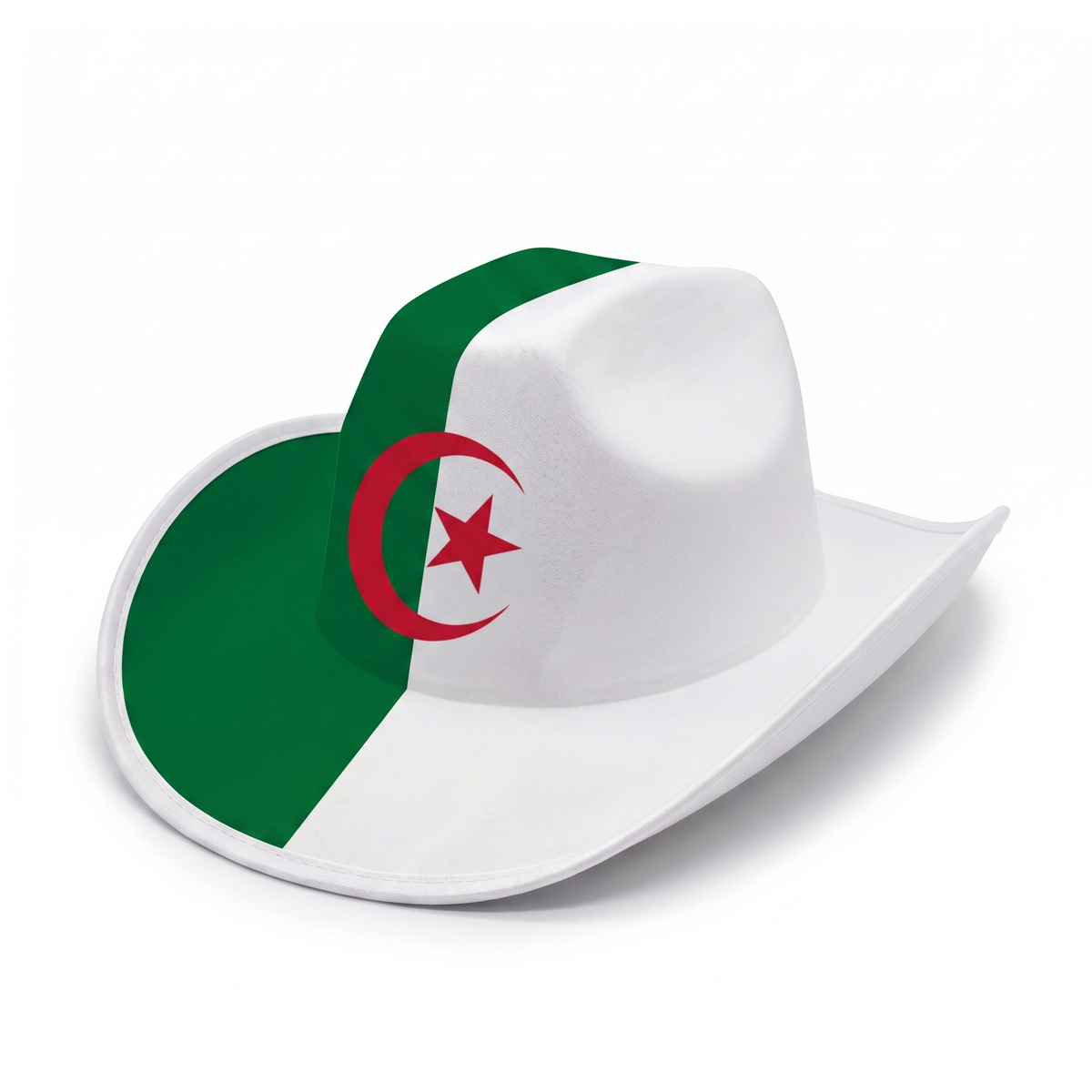 Algeria flag cowboy hat — Viva Algeria Edition