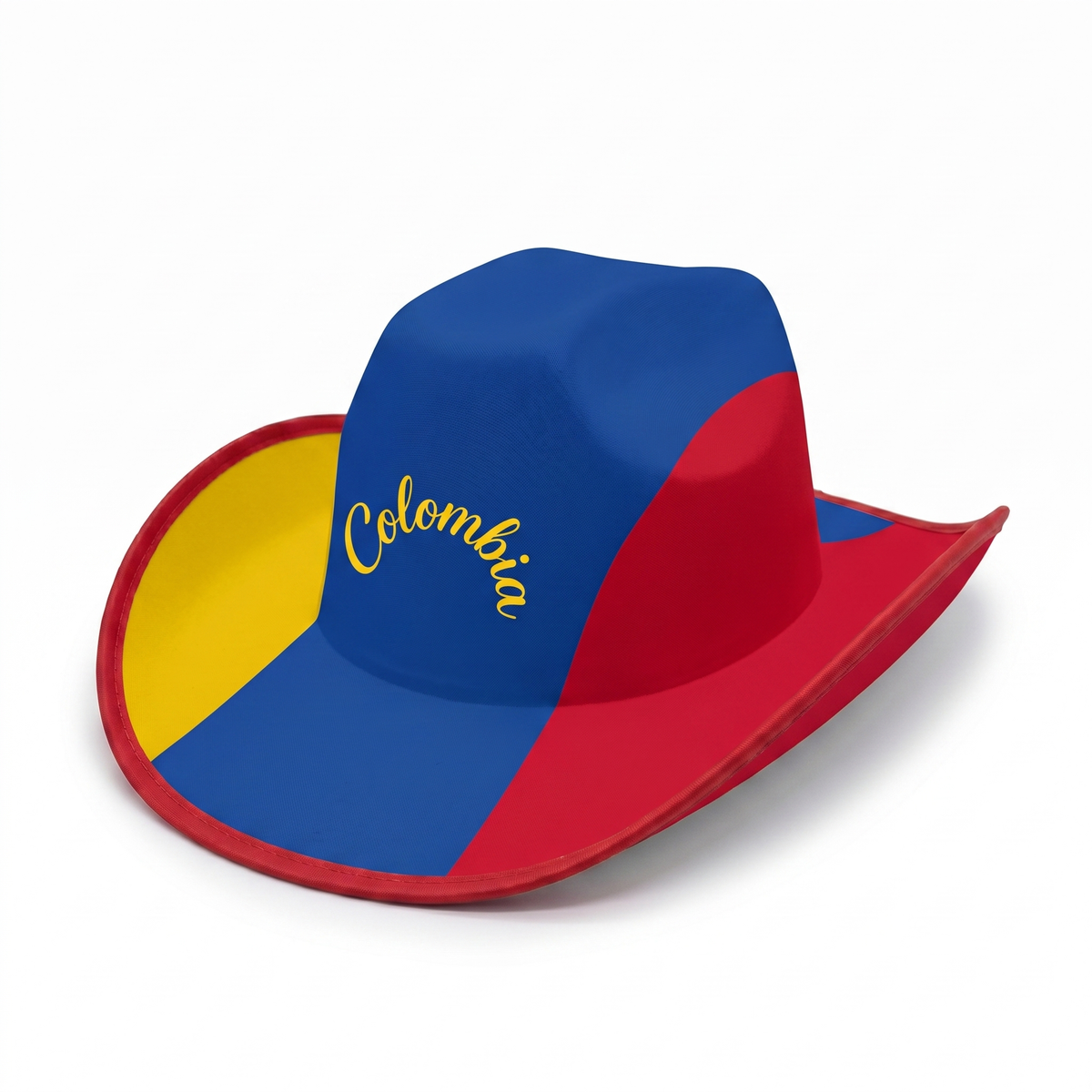 Colombia flag cowboy hat — Viva Colombia Edition