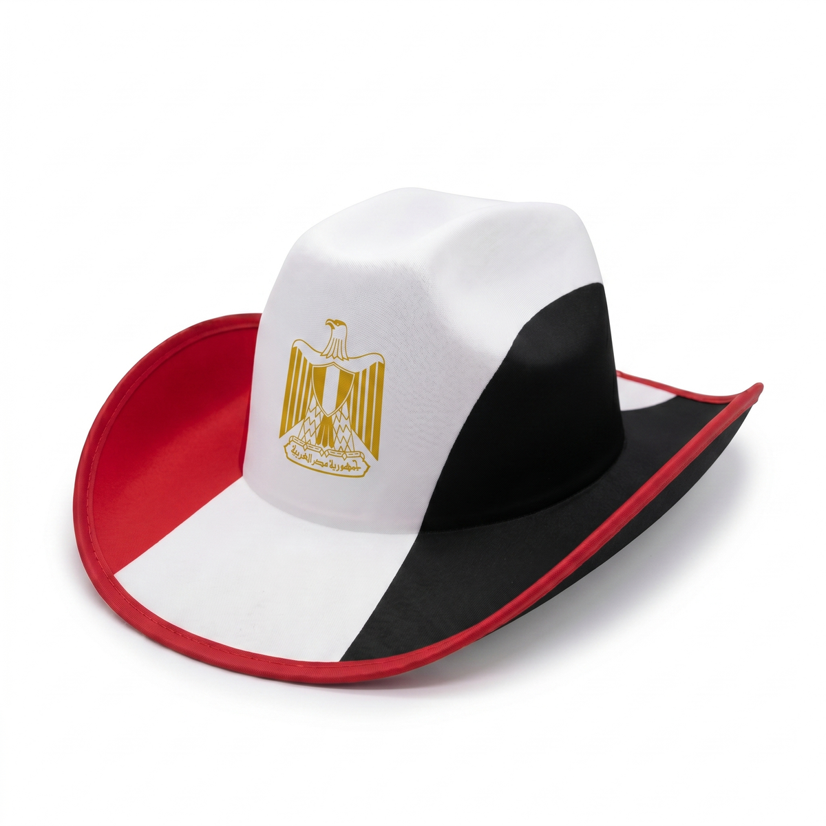 Egypt flag cowboy hat — Viva Egypt Edition