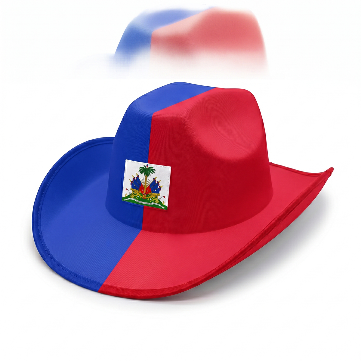 Haiti flag cowboy hat — Viva Haiti Edition