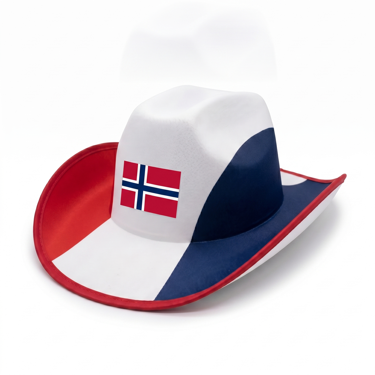 Norway flag cowboy hat — Viva Norway Edition