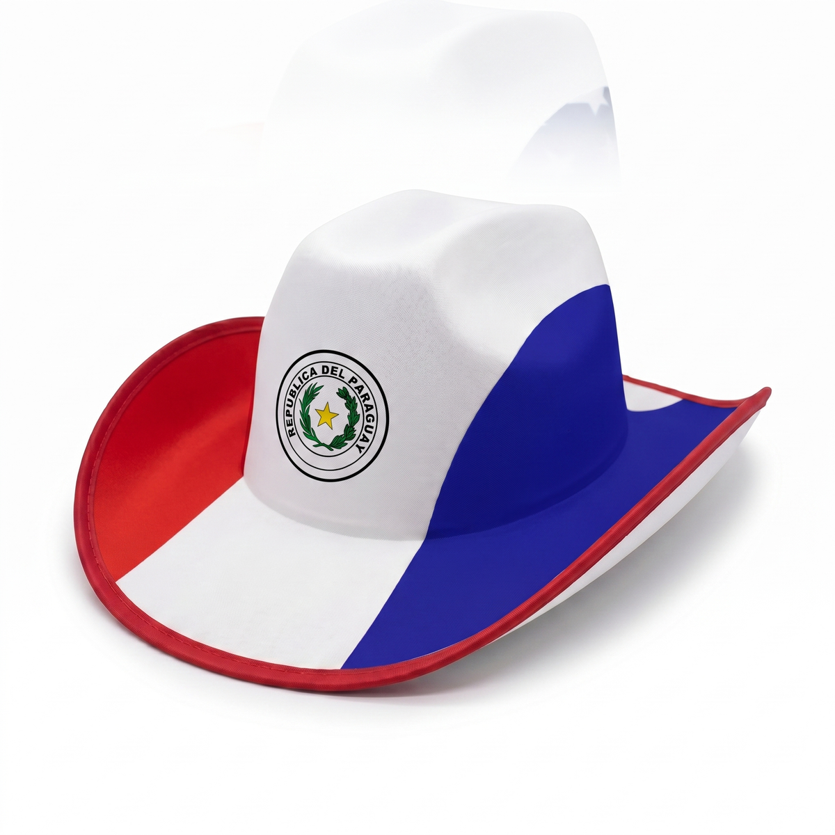 Paraguay flag cowboy hat — Viva Paraguay Edition