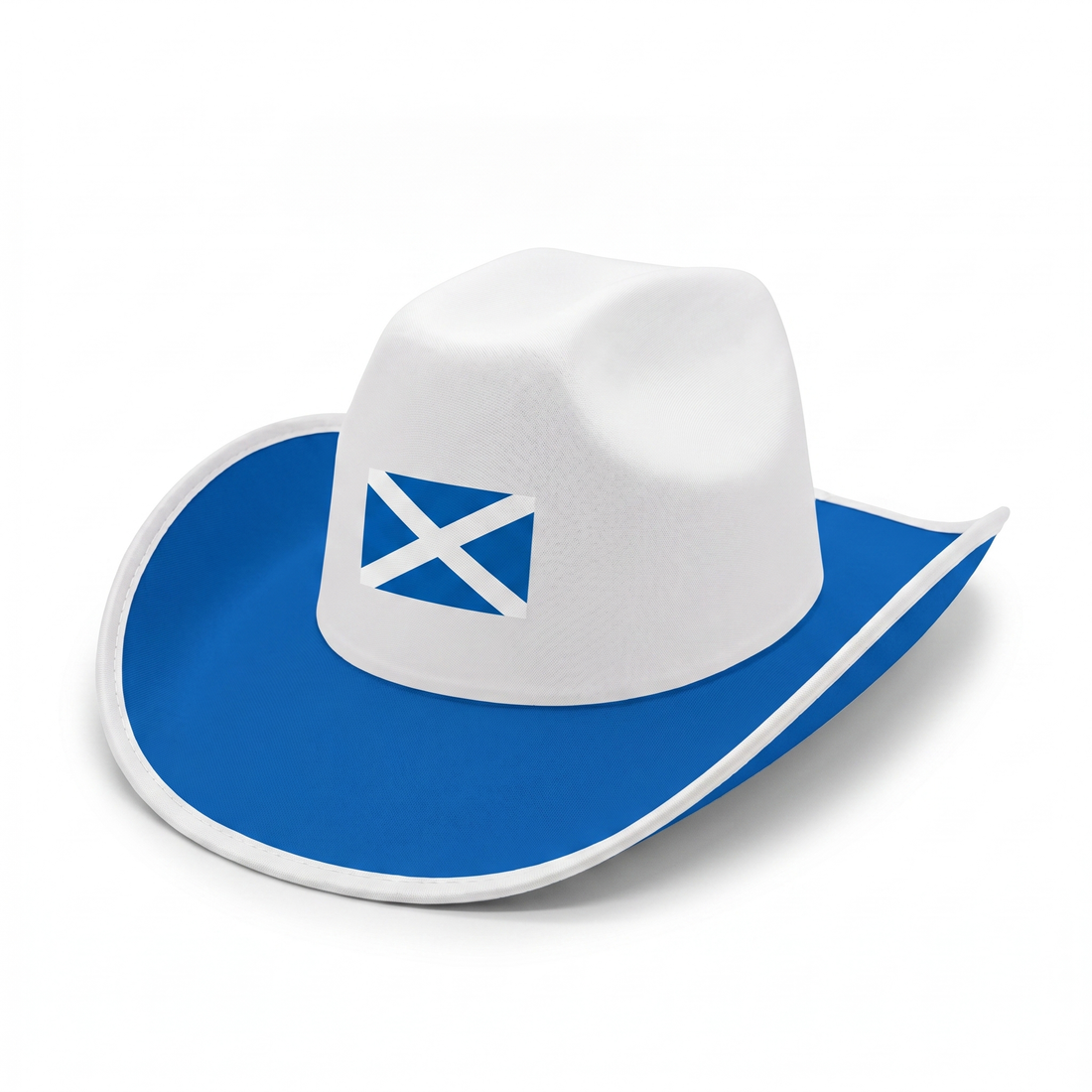 Scotland fan cowboy hat, polyester, one size fits most