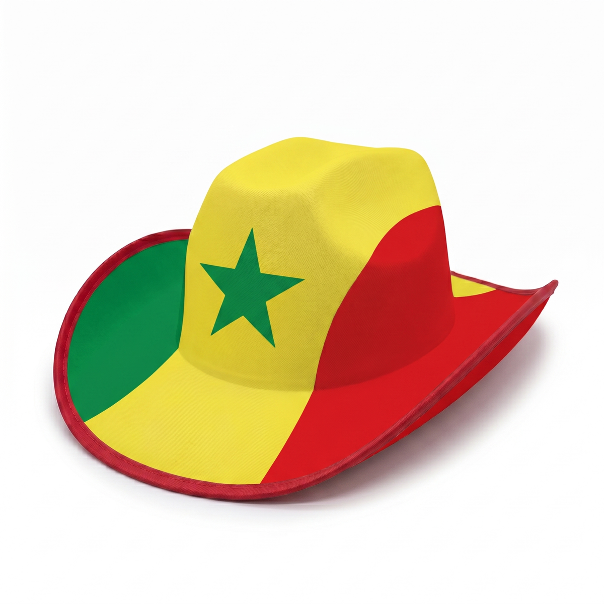 Senegal flag cowboy hat — Viva Senegal Edition