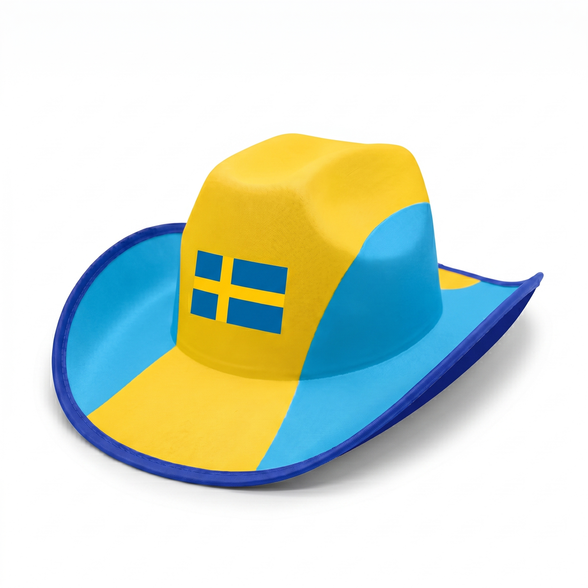 Sweden flag cowboy hat — Viva Sweden Edition